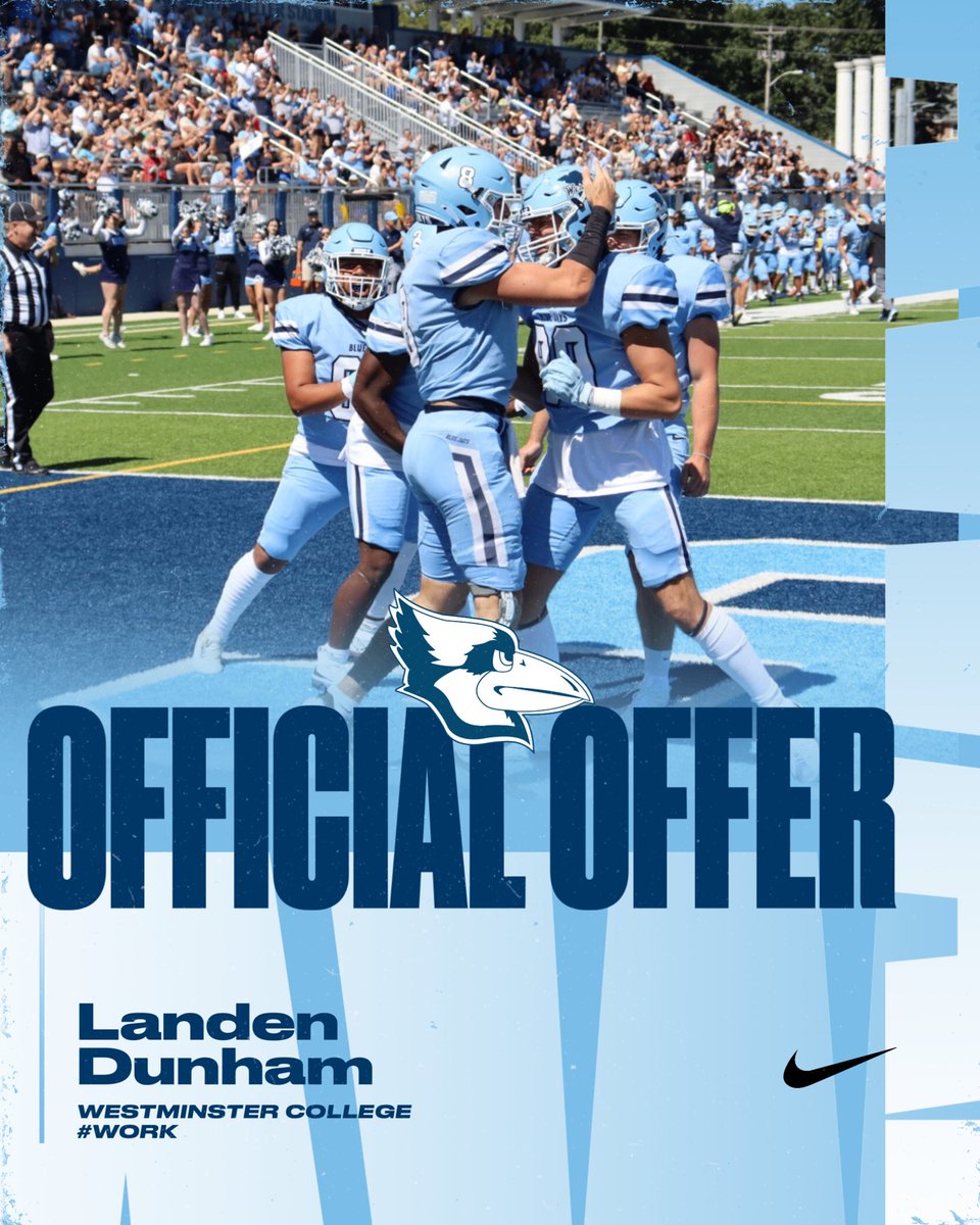 Landen Dunham (@landen_dunham) on Twitter photo After an amazing conversation with <a href="/CoachChambersJR/">Dana Chambers Jr.</a> I received an offer from <a href="/WESTMOFB/">Westminster College Football</a> truly blessed!!!
<a href="/Coach_Butts/">Luke Butts</a> <a href="/CoachKoustmer/">Coach Koustmer</a> <a href="/PintosAthletics/">California Pintos</a> <a href="/573SportNetwork/">573 SN๐ข</a> <a href="/PintosAthletics/">California Pintos</a> After an amazing conversation with <a href="/CoachChambersJR/">Dana Chambers Jr.</a> I received an offer from <a href="/WESTMOFB/">Westminster College Football</a> truly blessed!!!
<a href="/Coach_Butts/">Luke Butts</a> <a href="/CoachKoustmer/">Coach Koustmer</a> <a href="/PintosAthletics/">California Pintos</a> <a href="/573SportNetwork/">573 SN๐ข</a> <a href="/PintosAthletics/">California Pintos</a>