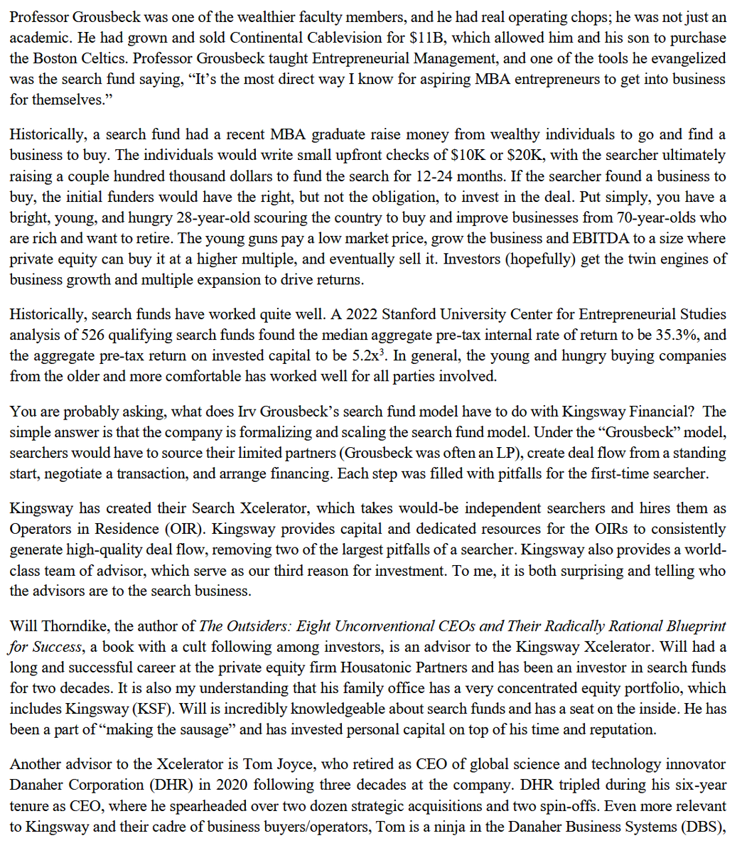 _iinvested's tweet photo. 1Q'25 Greenhaven Road Capital on $KFS

Read the full letter here:
https://t.co/NM0463RmOR https://t.co/QQZfkfsiBV