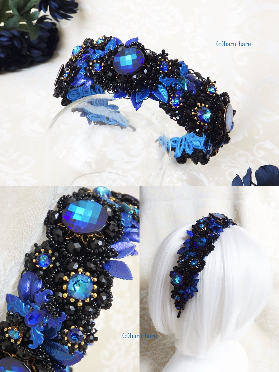 黒とバミューダブルーの豪華カチューシャを
minneにて販売開始いたしました。

minne.com/@haruhare8848

6月8日限定クーポンが発券されていますので
この機会に他のアイテムも是非ご覧頂けたら幸いでございます🖤💙