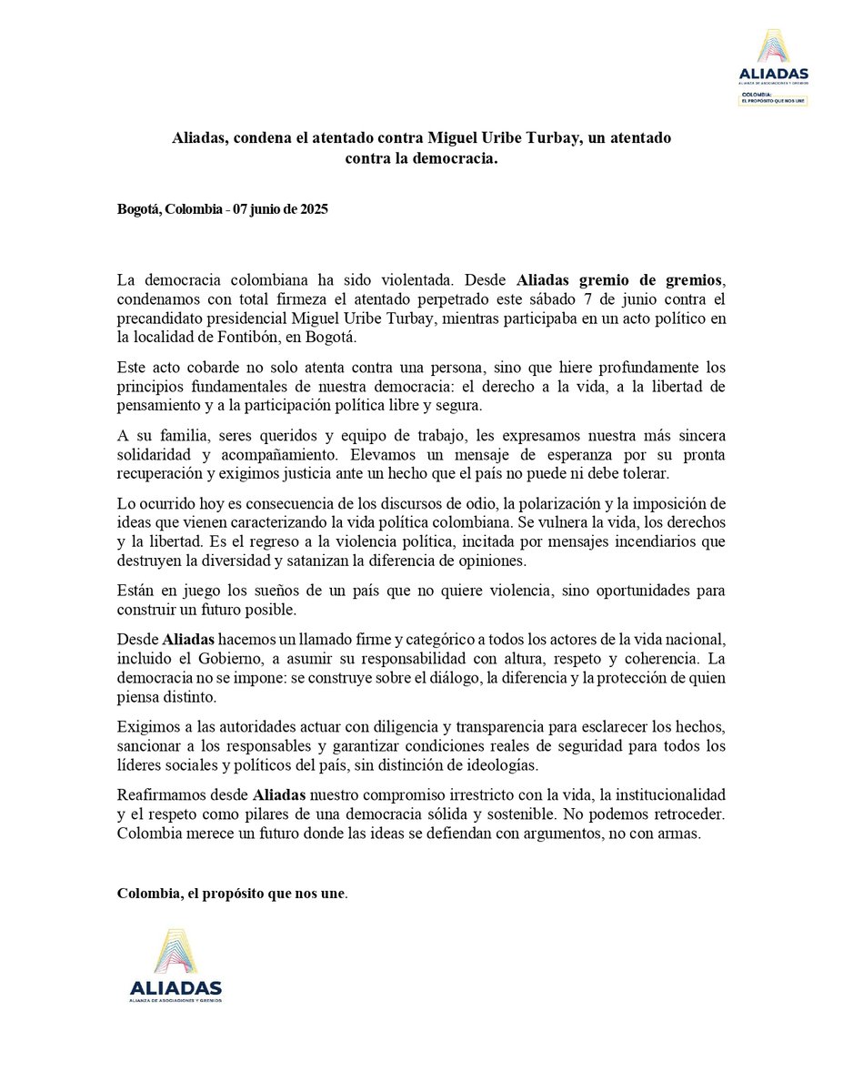 Alianza ALIADAS tweet media