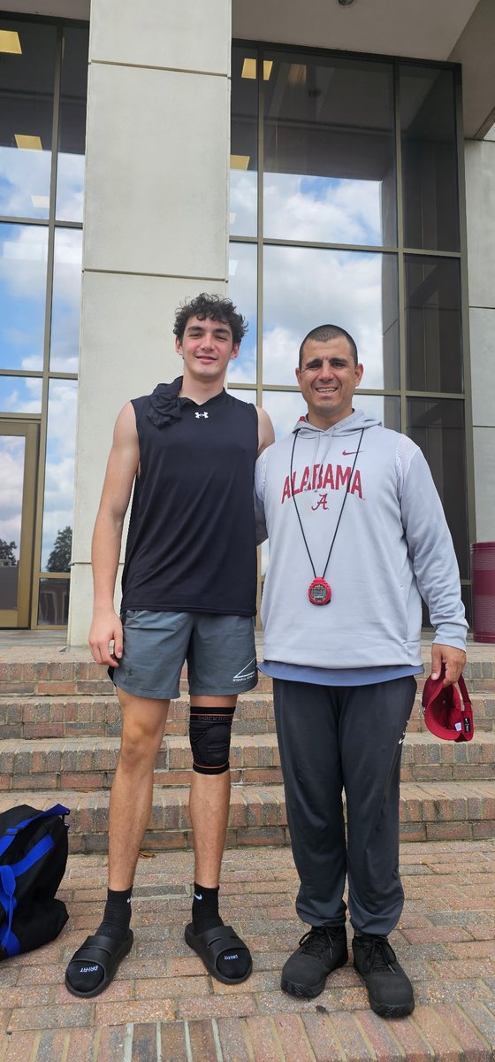 Joseph Daniel (@joseph_daniel39) on Twitter photo Had an amazing time at <a href="/AlabamaFTBL/">Alabama Football</a>! Thanks for <a href="/nunez_jay/">Jay Nuñez</a> for the workout and looking forward for what the future has to come!
#RollTide
<a href="/_Mike_McCabe/">Coach Mike McCabe</a> <a href="/OneOnOneKicking/">OneOnOne Kicking Camps🏈</a> <a href="/keithetheredge1/">keith etheredge</a> <a href="/ReginaldLSmith/">Reginald Smith</a> <a href="/AHSALFBRECRUIT/">Auburn High School Football Recruiting</a> <a href="/AuburnHighFB/">Auburn High Football</a> Had an amazing time at <a href="/AlabamaFTBL/">Alabama Football</a>! Thanks for <a href="/nunez_jay/">Jay Nuñez</a> for the workout and looking forward for what the future has to come!
#RollTide
<a href="/_Mike_McCabe/">Coach Mike McCabe</a> <a href="/OneOnOneKicking/">OneOnOne Kicking Camps🏈</a> <a href="/keithetheredge1/">keith etheredge</a> <a href="/ReginaldLSmith/">Reginald Smith</a> <a href="/AHSALFBRECRUIT/">Auburn High School Football Recruiting</a> <a href="/AuburnHighFB/">Auburn High Football</a>