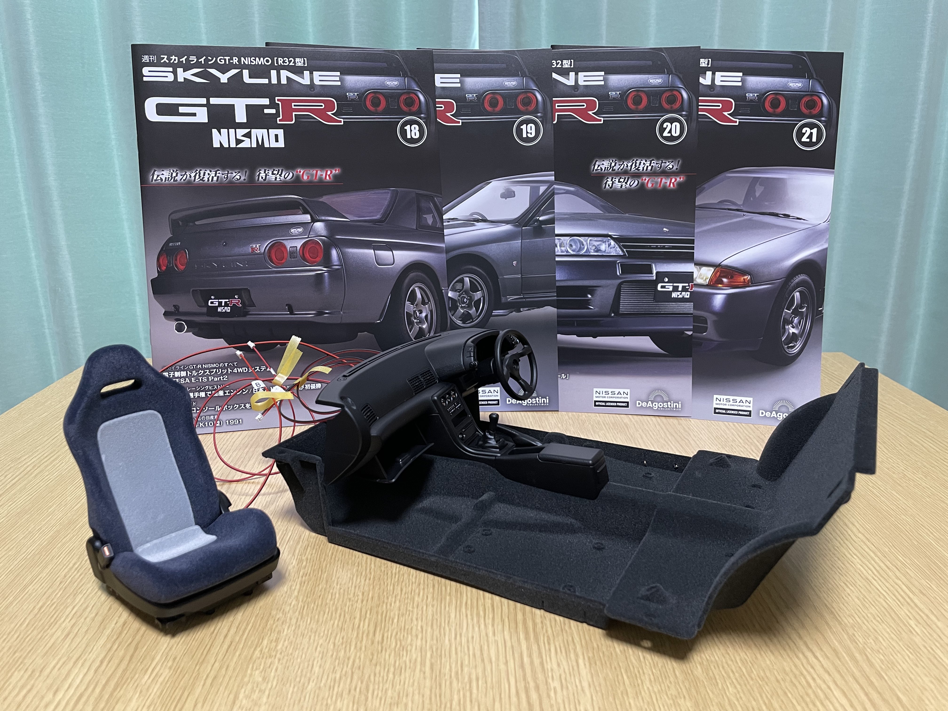 デアゴスティーニ 週間スカイラインGT-R NISMO[R32型]1〜17