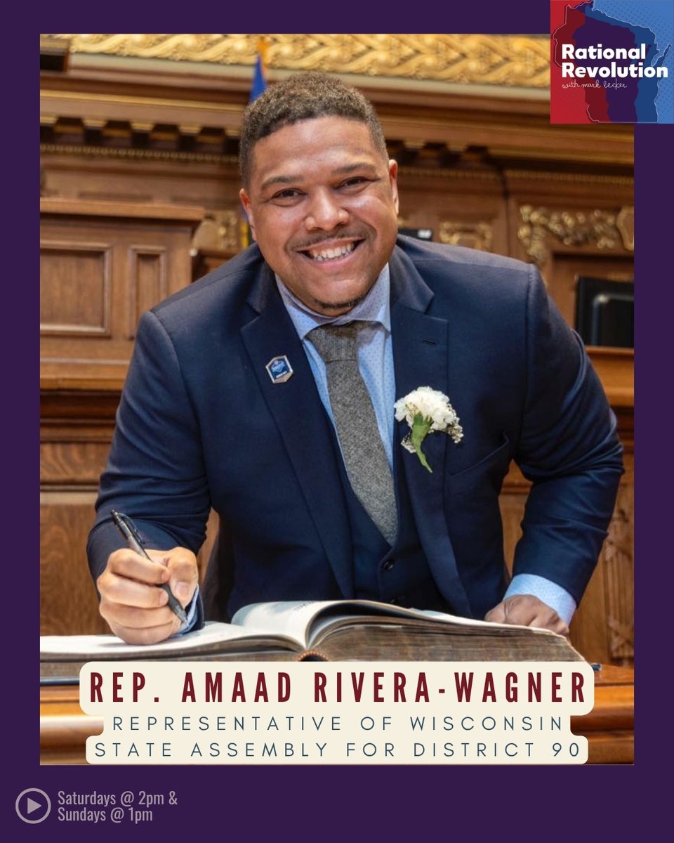 🇺🇸 This week on Rational Revolution, Mark chats with State Representative Amaad Rivera-Wagner about the state budget! Plus, they'll cover the exciting relocation of a well-known Green Bay landmark.

Listen to the full episode here ⬇️
civicmedia.us/podcast/2025/0…