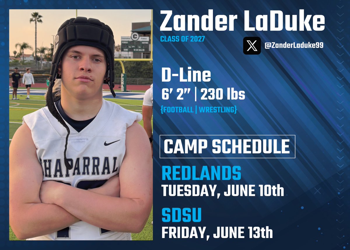 ZanderLaduke99's tweet photo. @Coach_Ramer @chaparralpumafb @BroncoSportsFB @FA_SDSU @CalFootball @calpolyfootball @ColoradoStateF1 @FresnoStateFB @CoachChinander
@Coach_SD @coachfrankmaile @CoachCollins46
@JabrilFrazier @DogWiredDudes @CoachAcciani @TevitaLose @AztecFB @TheHC_CoachLew @SeanDillonSDSU https://t.co/6WTBKpTN5C