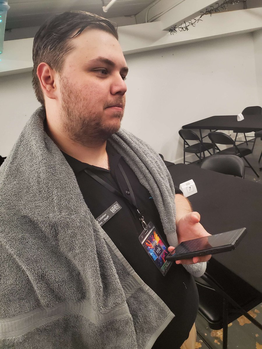 I don't throw in the towel but I've been known to grab one while judging. Thanks for the save <a href="/TeamInkInc/">Team Ink Inc.</a>!