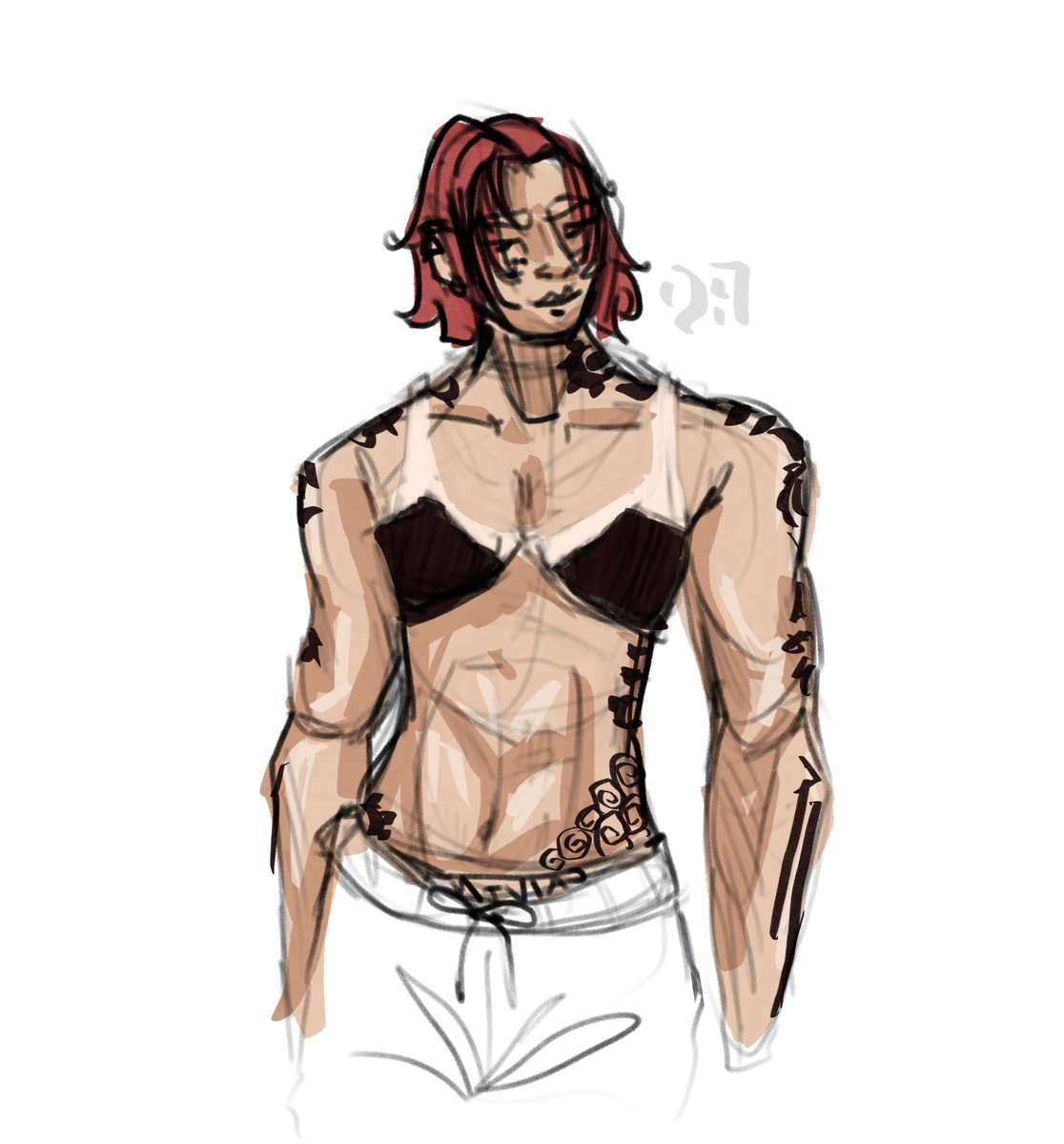 QueerAtelier's tweet image. Subscribed to the taped vi agenda + tan lines
#arcane #vi