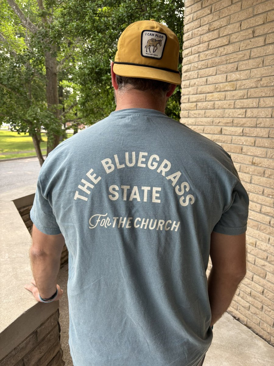 Great to be in Dallas for #SBC25. Swing by and see my friends at the <a href="/MBTS/">Midwestern Seminary</a> booth and grab one of these #ForTheChurch state shirts. Merch is 🔥 as usual!