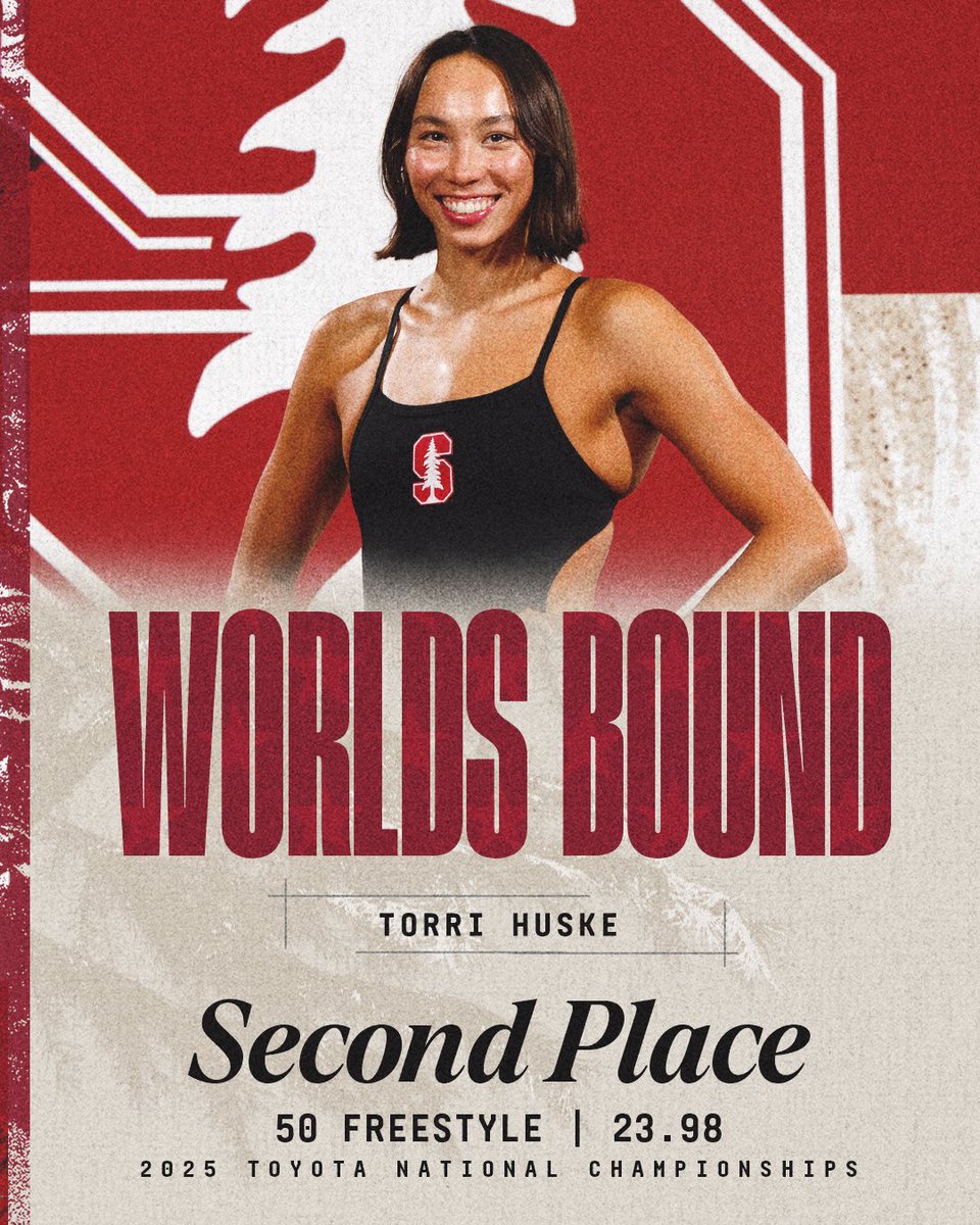 Torri Huske breaks 24 seconds for the first time in her career and qualifies her spot in the 50 free!

#GoStanford