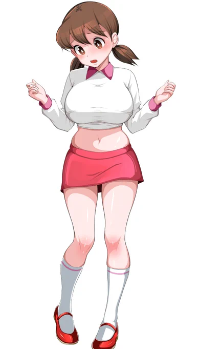 pixivとファンティアを更新してます!! しずかちゃんの大人化、成長化を描きました(●'ω`●) のび太さんもドラちゃんも困ってしまいますね かわいい大人しずちゃんも(●'ω`●)