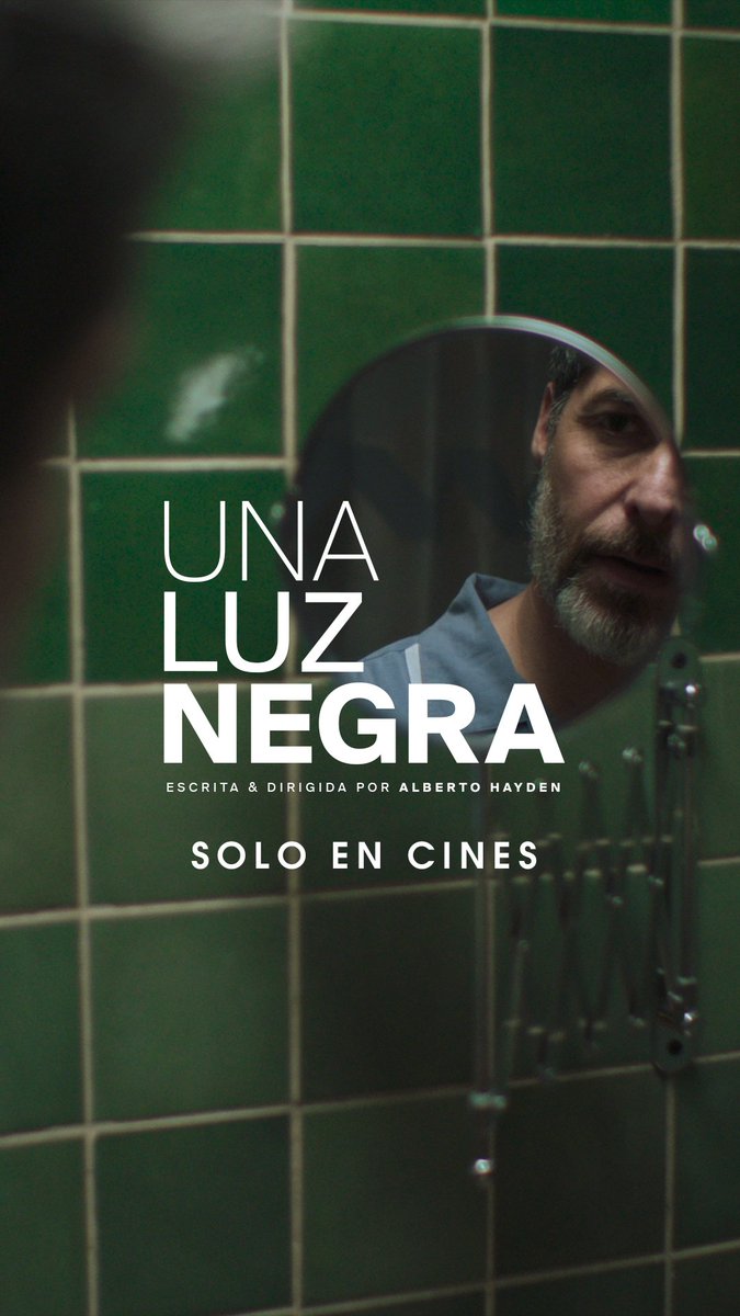 No se pierdan Una Luz Negra de Alberto Hayden. YA EN CINES 🎬