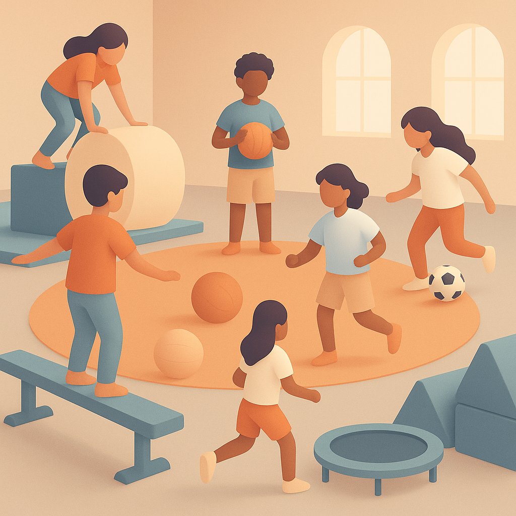 SensorySnout's tweet photo. 🏀 New 12‑week study: sensory integration–based sports training helped kids with ASD boost motor skills (+17 points) and improve social responsiveness (–13 points), with participation rising from 45% → 85% https://t.co/s7sfhQvjPq
