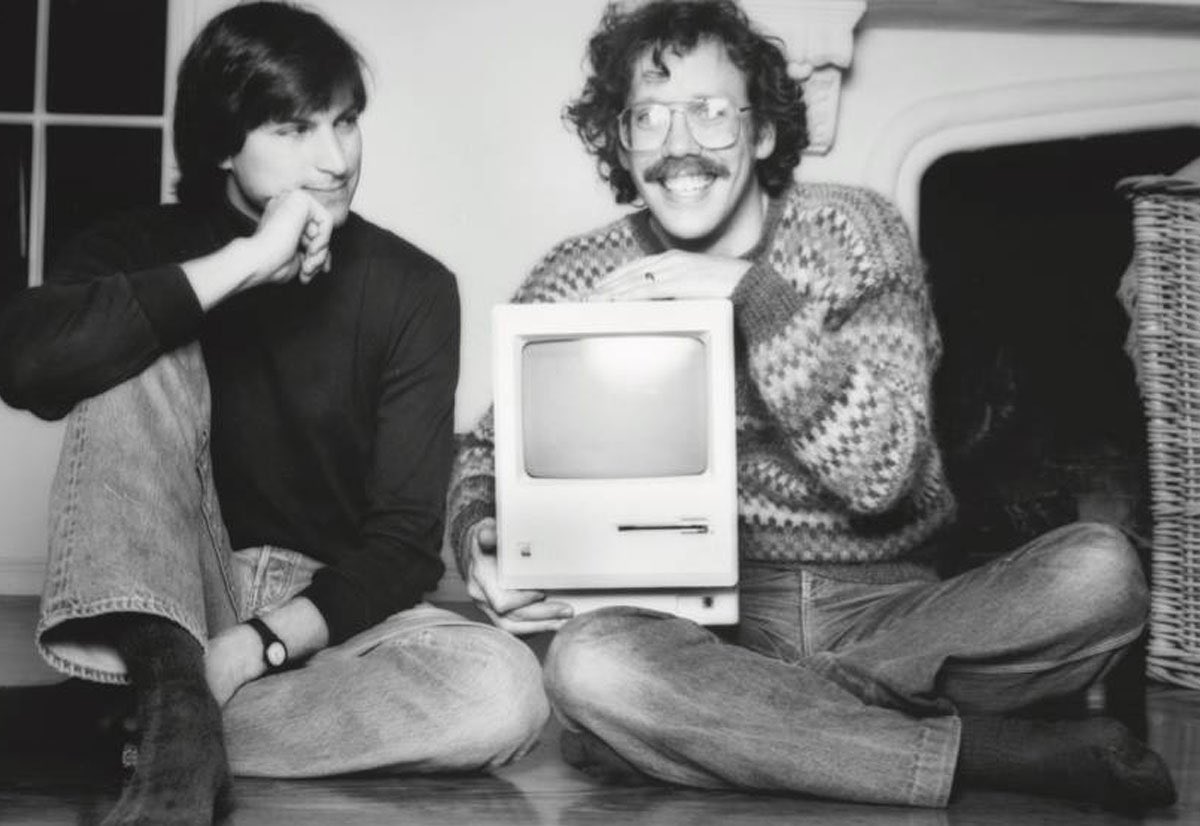 <a href="/tim_cook/">Tim Cook</a> <a href="/gregjoz/">Greg Joswiak</a> Bill Atkinson with Steve Jobs