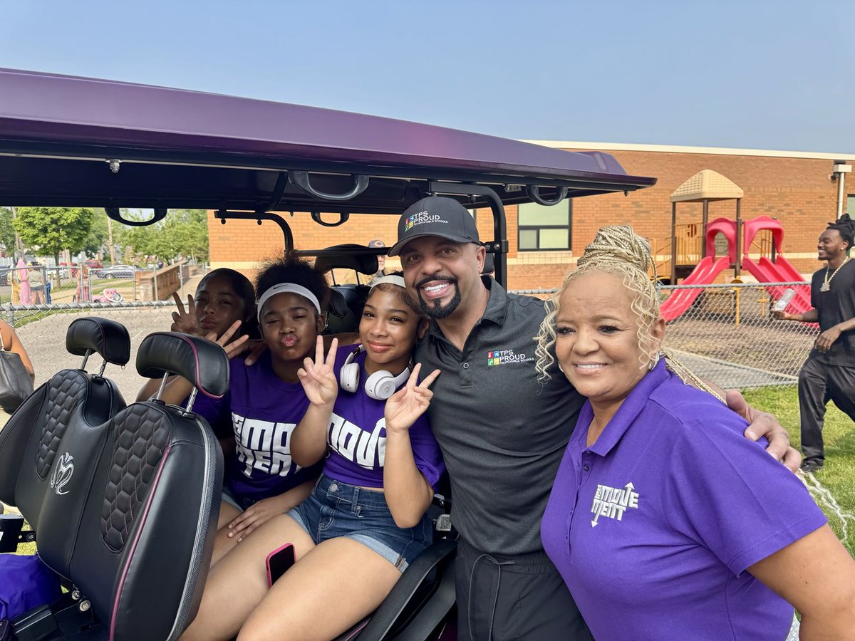 Today, TPS had a great time at the Old West End Parade at 10am, finishing with the Point Place Parade at noon.  

Thank you all for being TPS Proud!