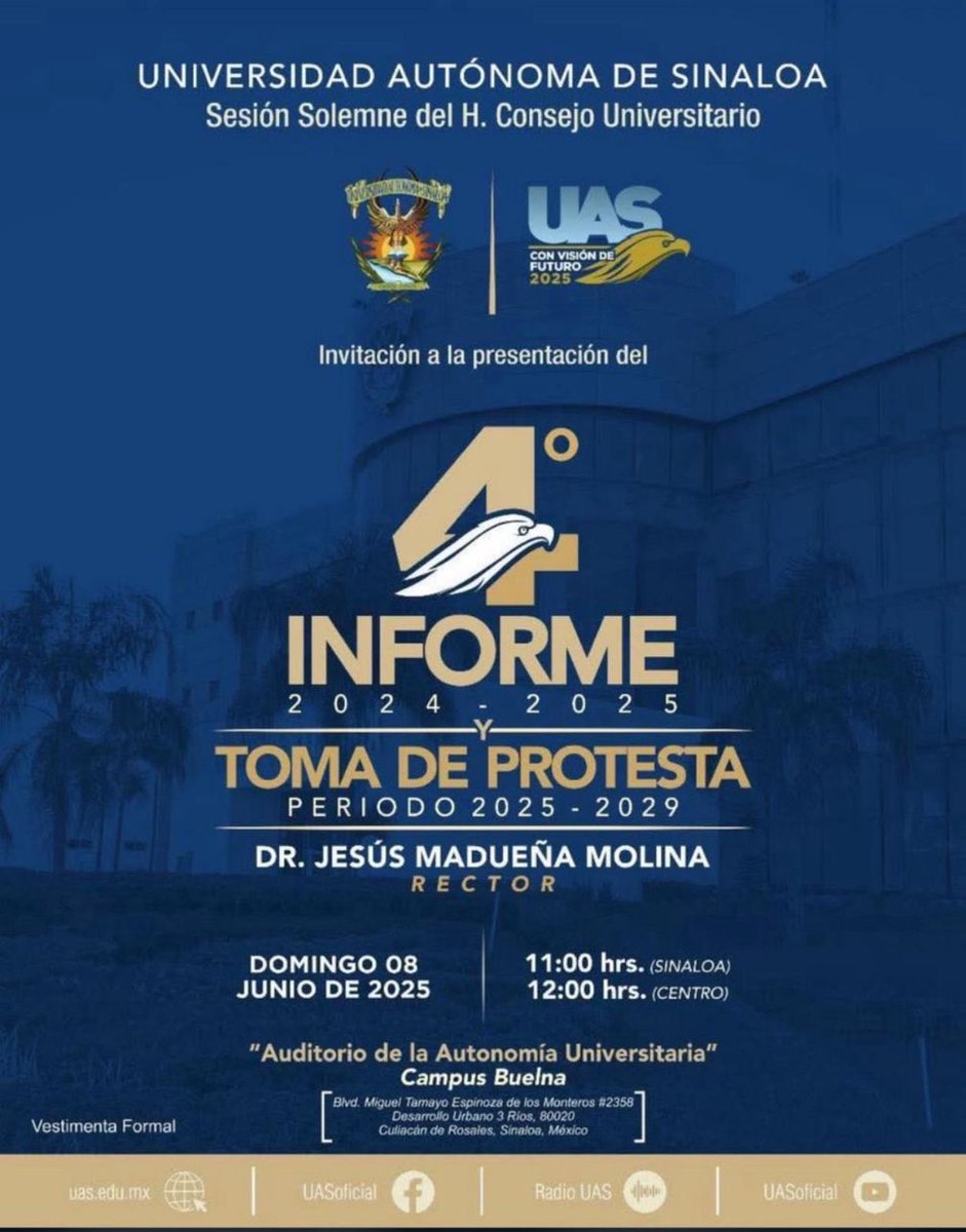 Un nuevo periodo inicia en la UAS.