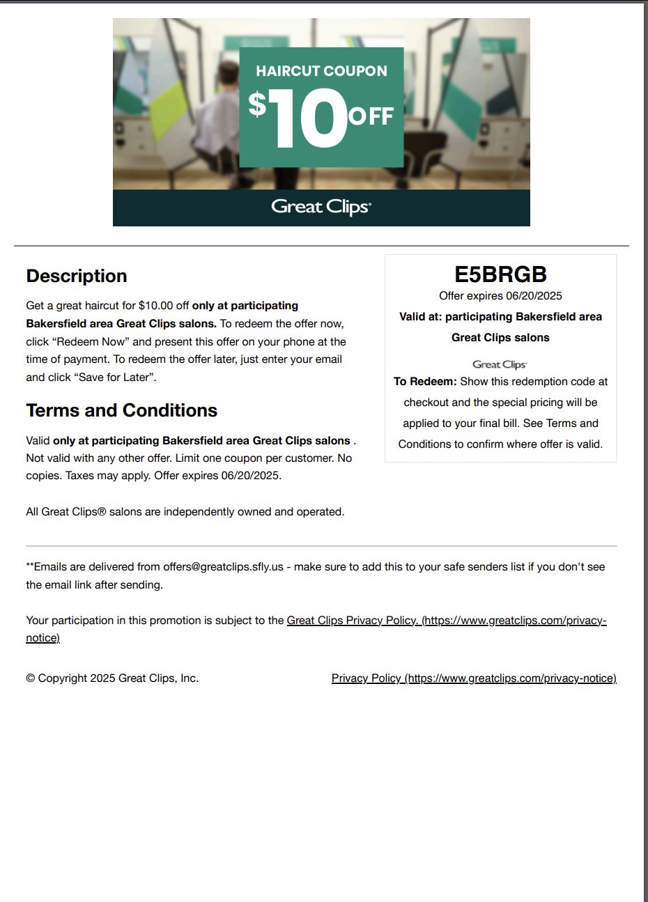 $8.99 working great clips coupons ( june - 2025 ) (@greatclipshack