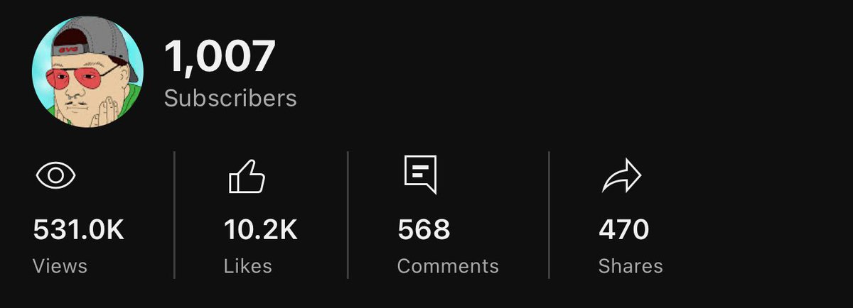 GoodVibesGreg's tweet photo. Woah I broke half a mil on views 🔥 https://t.co/wF4RVKlmnn