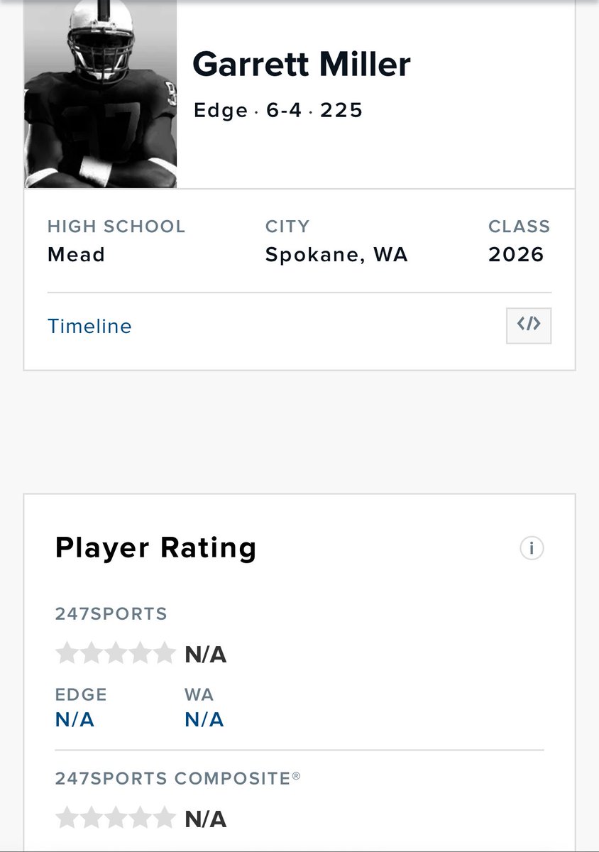 GarrettRMiller_'s tweet image. Thanks @BrandonHuffman for making me a 247 account! I’m beyond grateful and it’s only up from here. Finally making a name for myself. @TommyB_K @GregBiggins @GregPeach90 @Pro_Vision_Acad @247recruiting @NickFarman55 @JordanJ_ @Ryan_Clary_ @PrepRedzoneWA @INW_FOOTBALL…