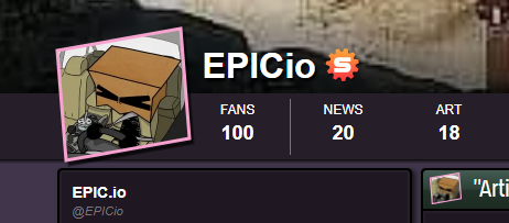 After 9 months of (technically) consistent posting, and a lot of hardwork in improving my art, I finally hit 100 followers on Newgrounds!

I've never reached this much attention on any platform before, thanks so much!