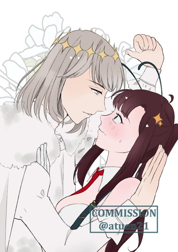 ✨YCH couple commss✨
For mariah
Thank you so much 💕💕

#artidn #zonakaryaid #commissionsopen #artistundonesia #ych #couple