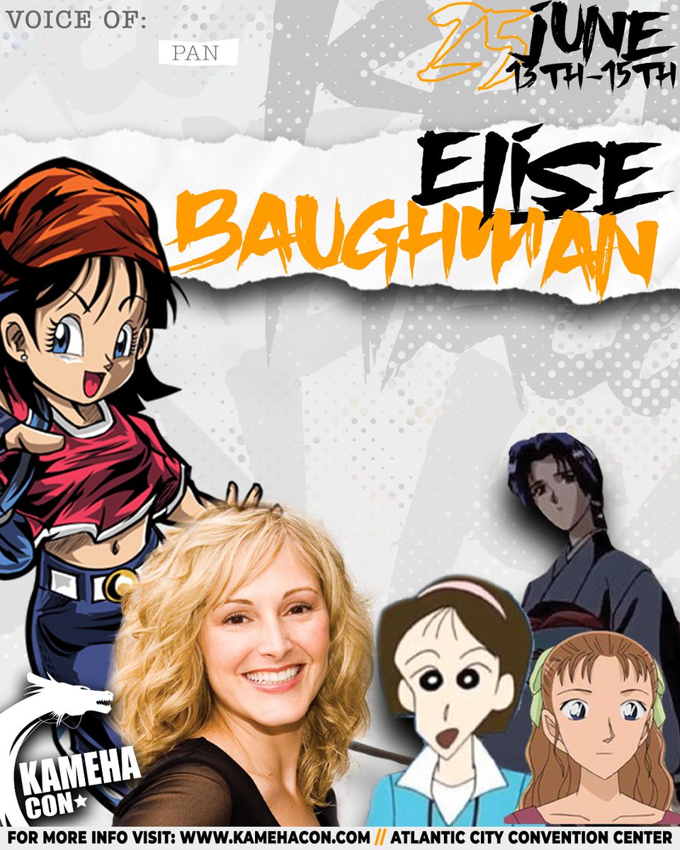 It's Kameha Con time! 🐉 Woohoo! 🎉 Join us in Atlantic City, New Jersey Fri-Sun, June 13th-15th.

Details 👉 kamehacon.com

#DBZ #DBGT #DBSparkingZero #KamehaCon