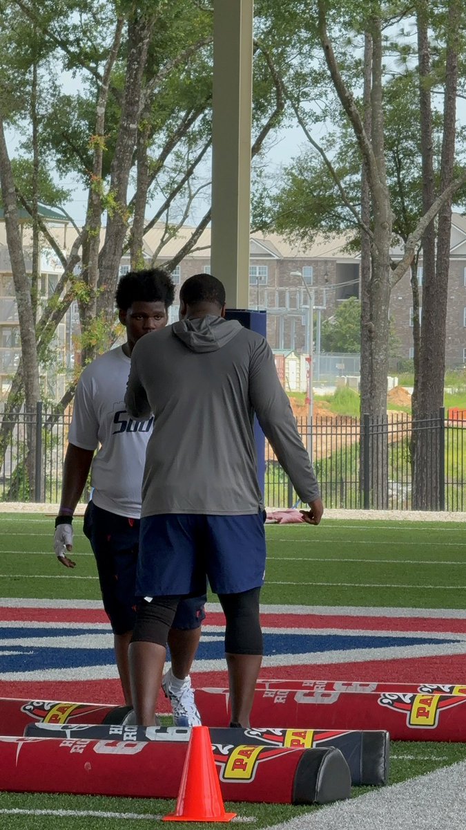 I'm teachable!
What have I learned this week!
1.  Show Up!
2. Listen!  Observe!  Become!
3. I run the 40 at 5.8- I am 6'3 and weigh 303.  My wingspan is 80.25= 6'7
4. I AM BECOMING!