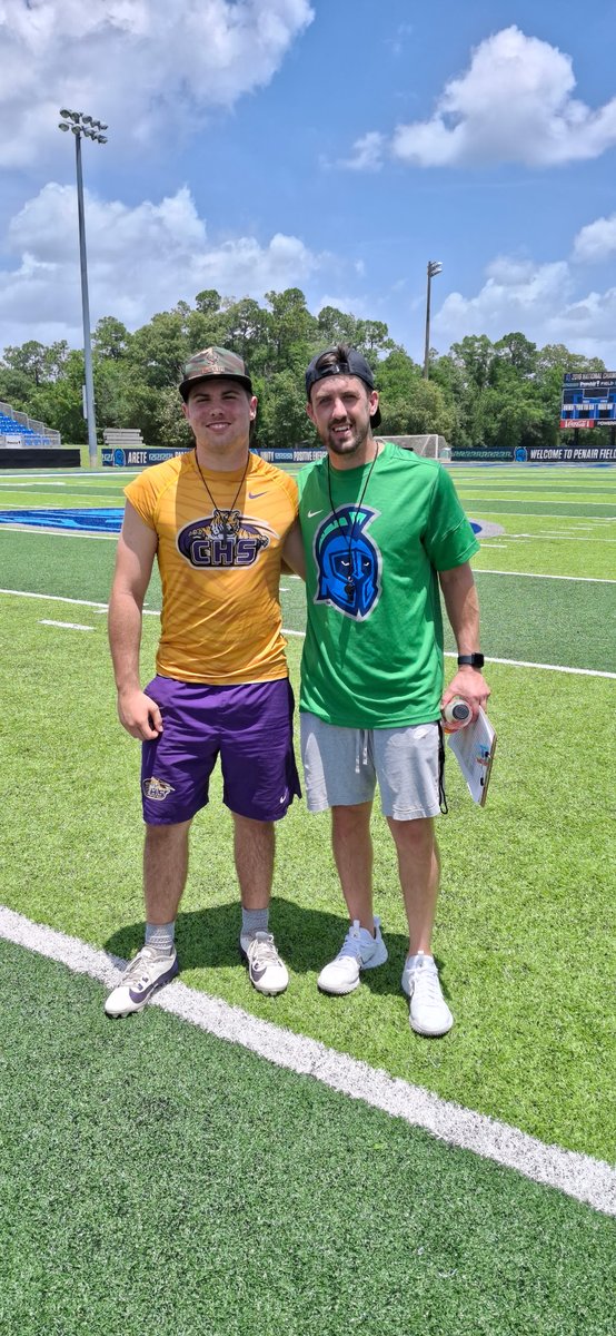 BrockHall2027LS's tweet image. Had a great time at the @CoachKNobles specialist camp! Had the best time in the agility portion of the camp! Getting 1 percent better every day! #Longsnapping #specialist #specialistcamp @CoachJ_Remsza @CoachKNobles @CoachHayward