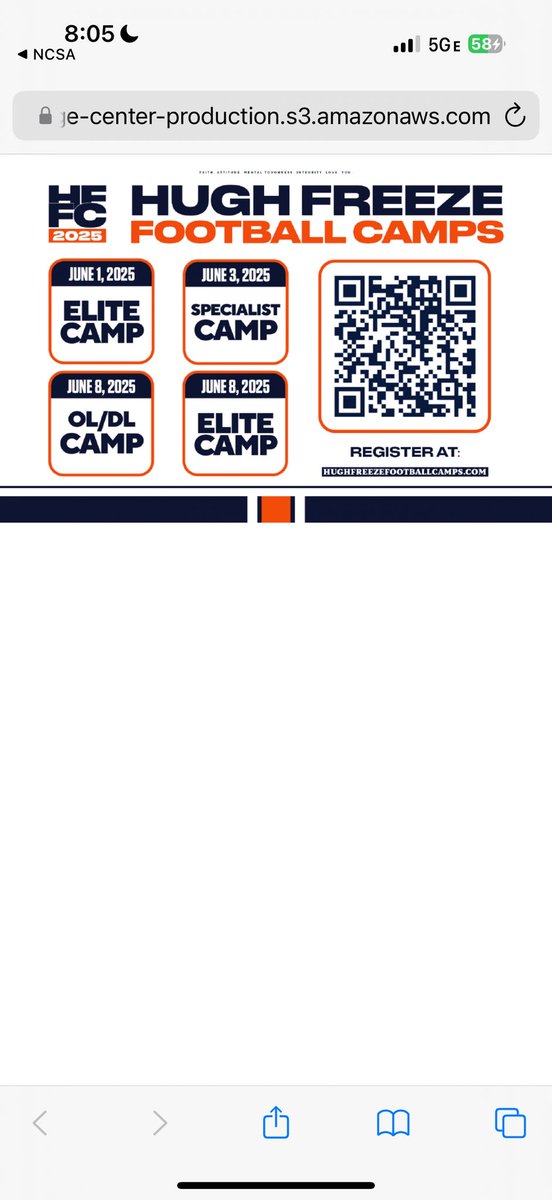 brandonDhayes11's tweet image. Come check me out I will be at the Auburn elite camp tomorrow #Dog 

@CoachHughFreeze @youareathlete @PrepRedzone @GradyGuess @Dwight_XOS @WakullaFootball @gobigrecruiting @One11Recruiting