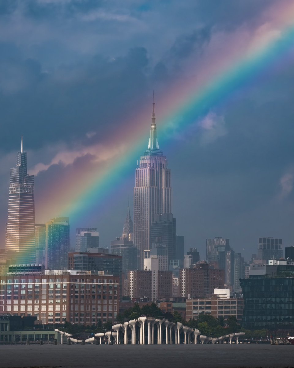 “New York City’s PRIDE and Joy”

Did you catch today’s #Rainbow over #NewYorkCity #NYC 🌈