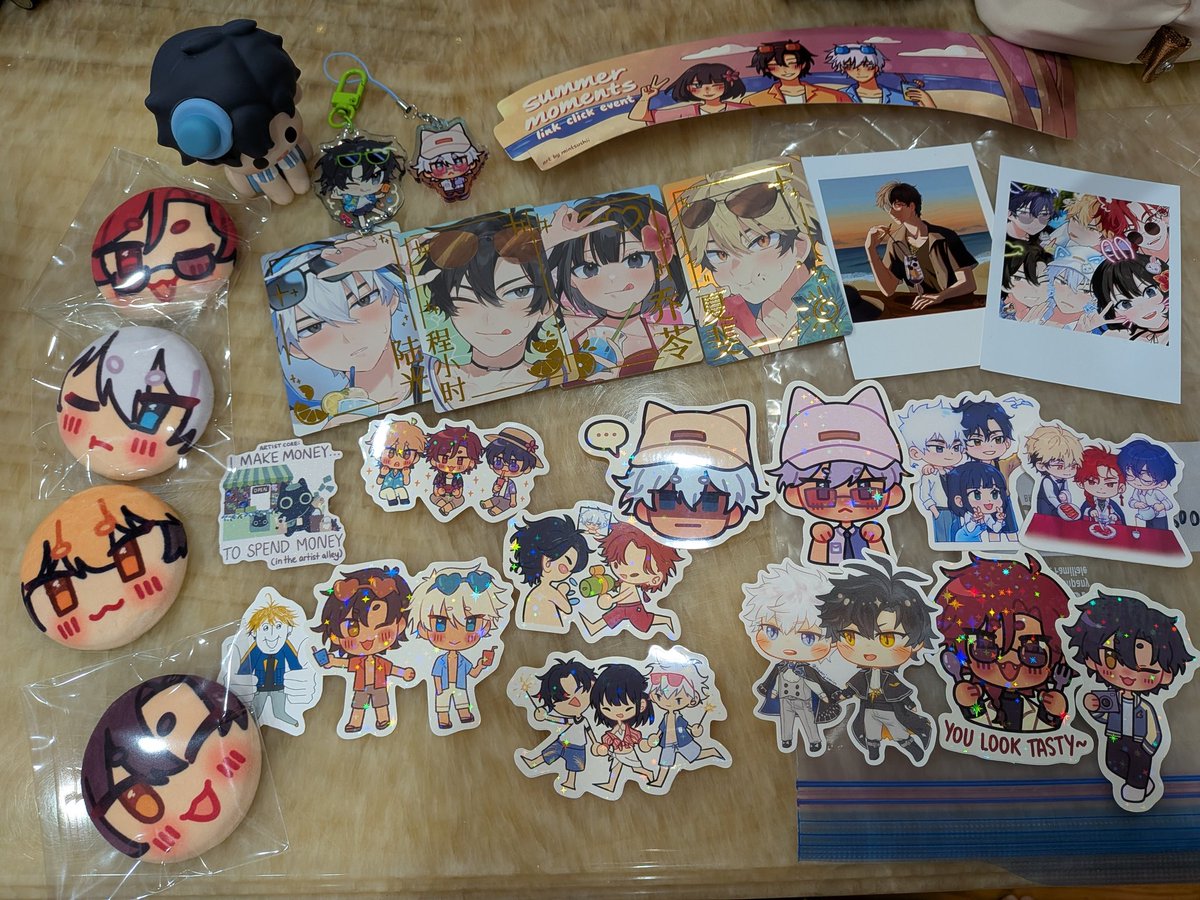 doodleroos's tweet image. Link click cupsleeve event was so much fun and I felt extremely spoiled, thank you so much for all the gifts!! 😭😭 if you came up and talked to me I&apos;m sorry I was so nervous lol afsjdk