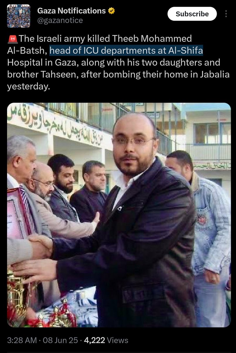 Rainfall (@rain_fall_x9) on Twitter photo <a href="/SanaSaeed/">Sana Saeed</a> They're hunting journalists and doctors & nurses
5 doctors & nurses in less than 48 hours
And 5 journalists also in the past 72 hours
Intentional targeting of apartments/homes housing extended families
All of that getting 0 attention in the racist western media <a href="/SanaSaeed/">Sana Saeed</a> They're hunting journalists and doctors & nurses
5 doctors & nurses in less than 48 hours
And 5 journalists also in the past 72 hours
Intentional targeting of apartments/homes housing extended families
All of that getting 0 attention in the racist western media