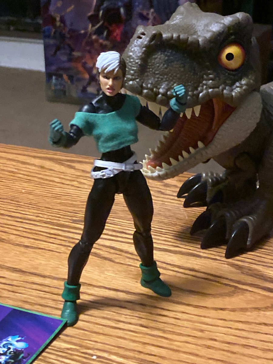 nickjones1979's tweet photo. Follow up on my #PunkRockRogue
 Custom—thanks to @RoboDontKnow I contacted Rebel 10 Customs and got a custom made half shirt. There are still a few tweaks I want to make, but this is almost exactly my mental picture of Rogue from that mid ‘80s era. https://t.co/C1rwecHkAk