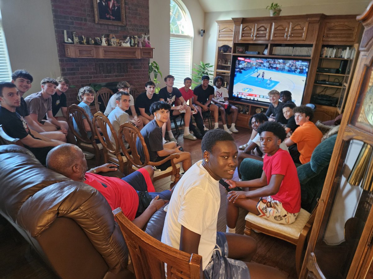 Team Dinner after OU Team Camp!!
