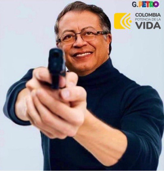 #PetroAsesino 

Pusieron a un guerillero psicópata en la Presidencia. ¿Qué podía salir mal?