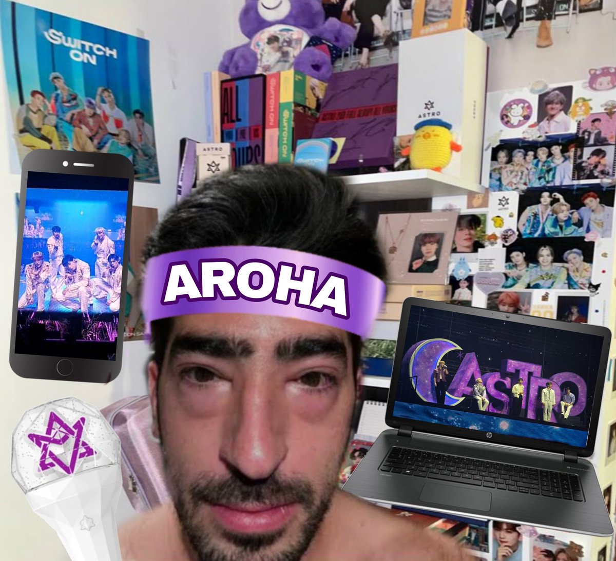 ru_arohamo's tweet photo. Aroha, lista para ver el día 2 del concierto de ASTRO luego de llorar todo el día: https://t.co/FlPy8Tzf04