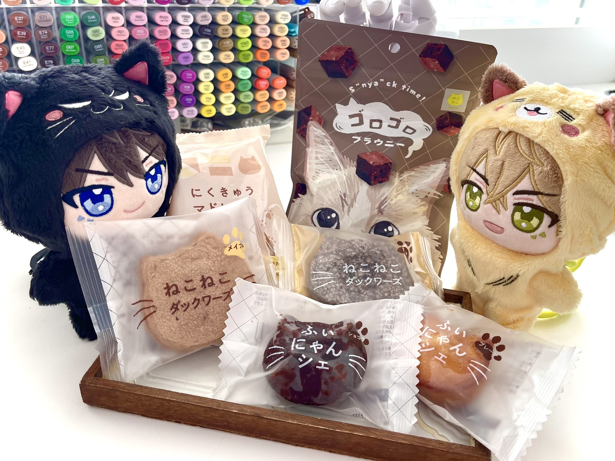 ねこづくし 3足セットの猫づくしソックス【Lサイズ(19-21cm)】 - 猫雑貨・猫