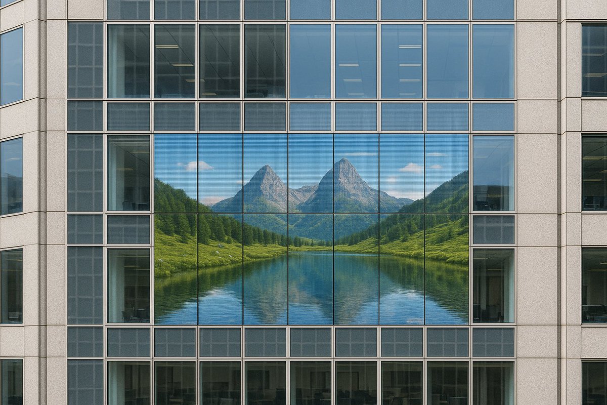 🚨注目の新提案🚨
オフィスビルの窓ガラスに【シースルーLED】を設置すると…
昼間でもこの迫力‼️

広告・演出・情報発信がスマートに融合✨
施設の価値を一気に引き上げる最新ビジュアル体験。

「このビルでもできる？」というお問い合わせ、急増中📩