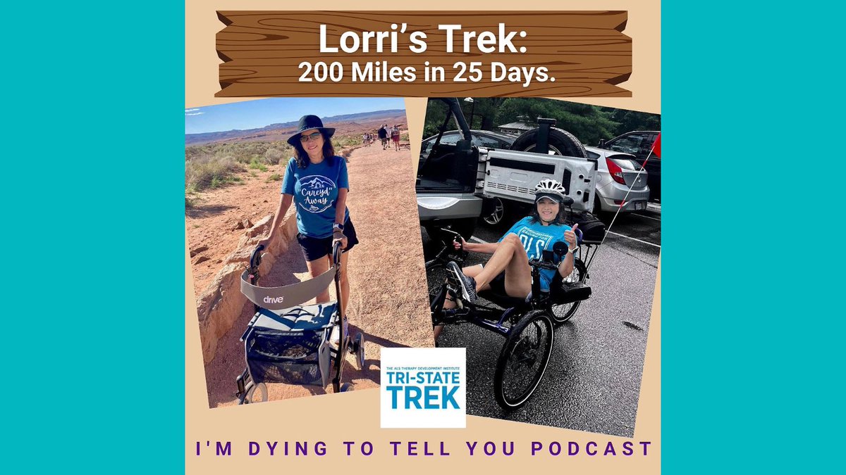LorrisPodcast's tweet image. 🚴♀️💜 I’m excited to share that I’m participating virtually in the @ALSTDI Tri State Trek to help fuel ALS research! I’ve set a goal to move 200 miles in 25 days — to honor those living with ALS and fight for a cure. Join/support me: tst.als.net/team200milesin… #als