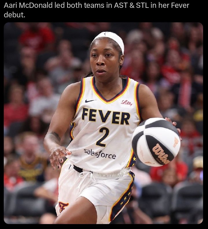 MrSpiritsRaven's tweet photo. I Don't Care What #BenchPlayer the #Fever HAVE TO CUT TO KEEP #AariMcDonald but they BETTER KEEP #McDonald. She Can Spell #Caitlin #ClarkKent when #CaitlinClarkEffect needs REST.
She's a SPARK PLUG OFF THE BENCH.
That's what the FEVER Need, More Spark Plugs. https://t.co/5i1hEntDlf