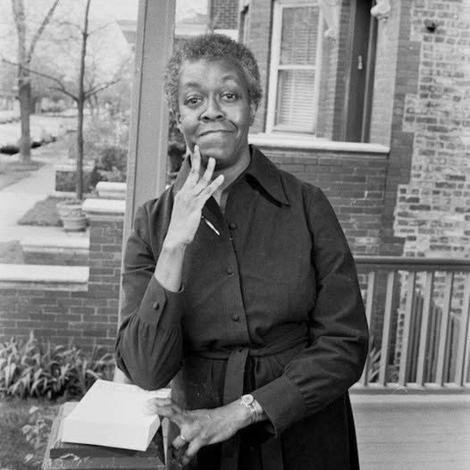 FLHAmerica's tweet image. "Don't let anyone call you a minority if you're Black or Hispanic or belong to some other ethnic group. You're not less than anybody else." - Gwendolyn Brooks (Poet, author, teacher)

(Born June 7, 1917 - December 3, 2000)