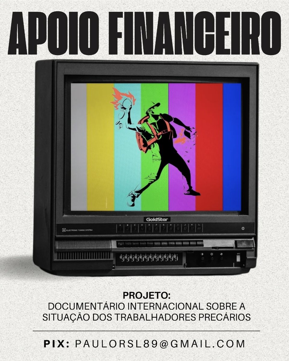 galodeluta's tweet photo. Precisamos da sua Ajuda.

Queremos filmar um documentario que vai trazer uma perspectiva, internacionalista pra luta dos trabalhadores no brasil, expecificamente as ultimas duas lutas, mais potentes o BREQUE DOS APPS E O FIM DA ESCALA 6X1 https://t.co/wR2Fq9wULr