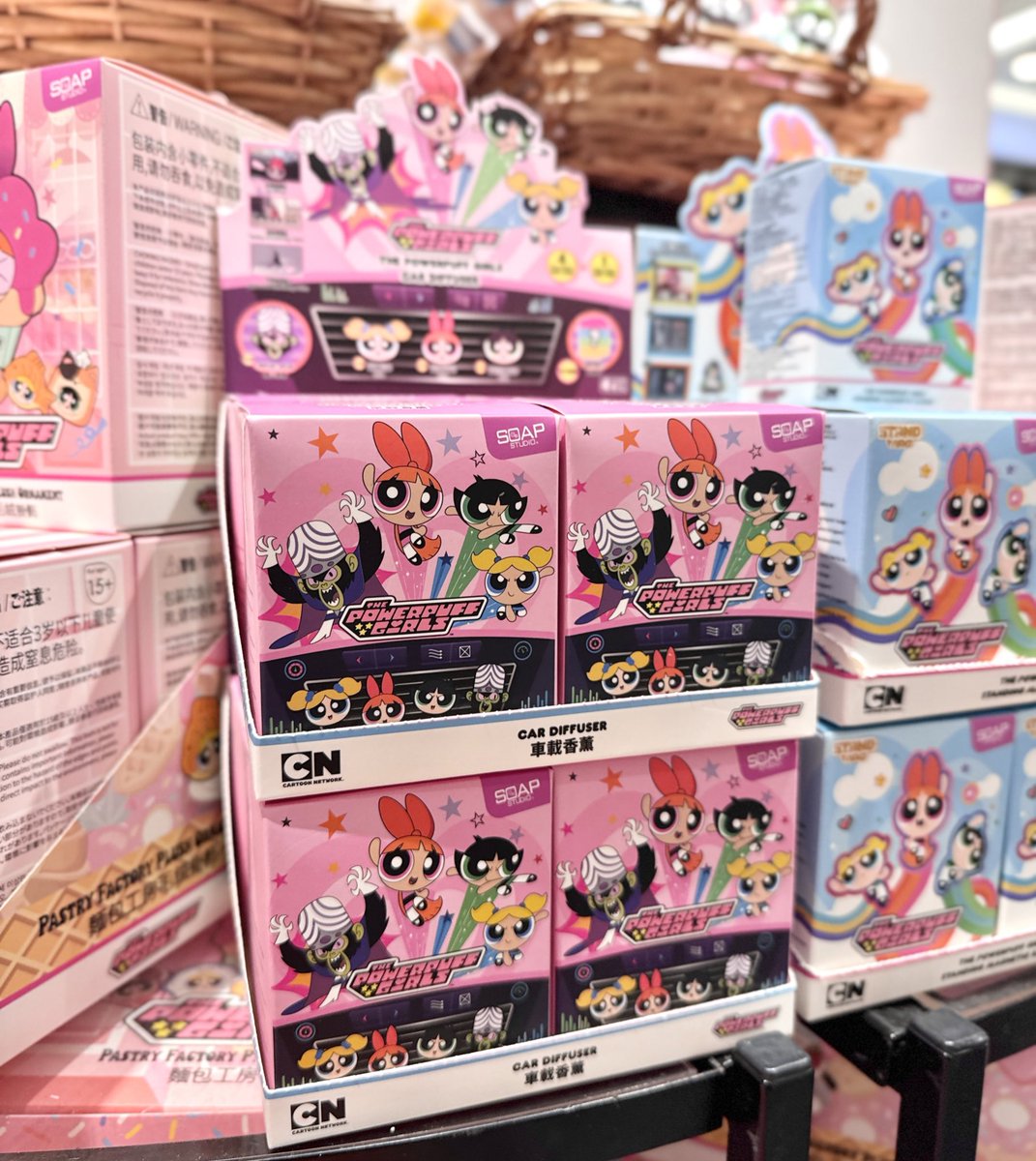 POP-UP再入荷情報／ #パワーパフガールズ POP-UP STOREにて、車の空気