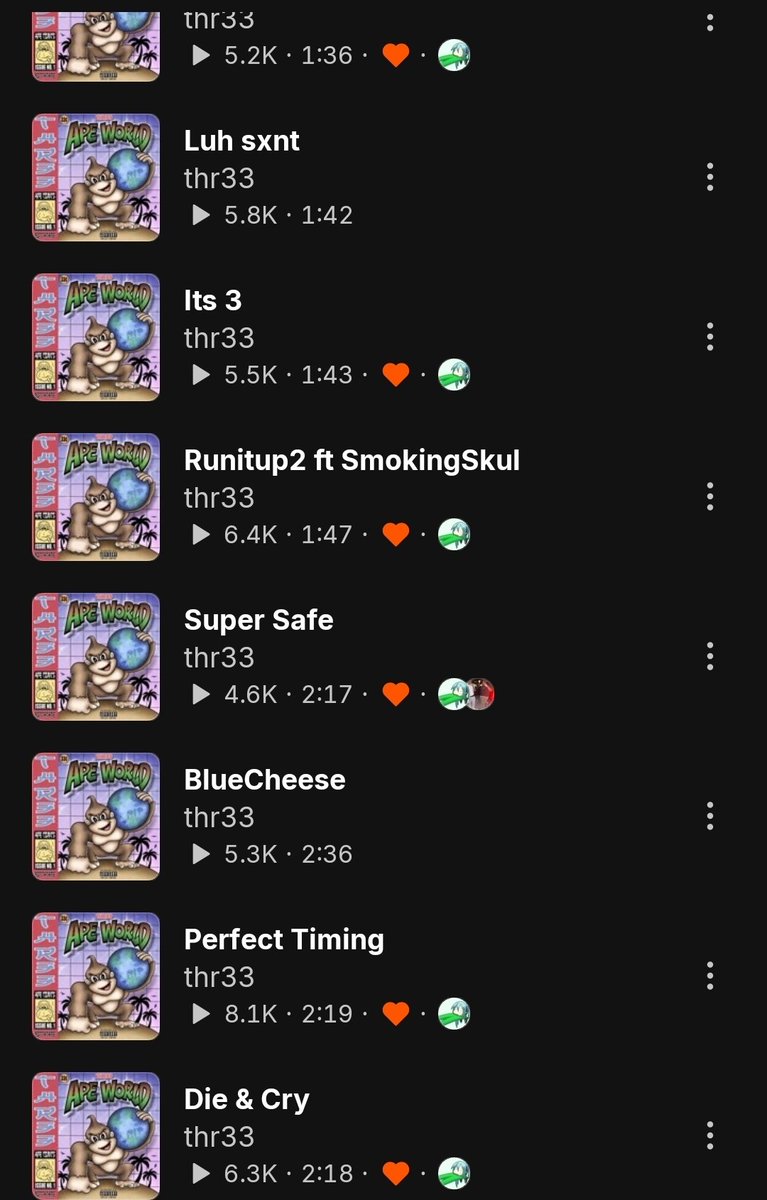 DepressedJakass's tweet image. I LOVE the sc update where i can see what songs people i follow liked onna album.. I KNOW them songs gon be fire.. kashermike liked em.. i be gettin hyped tf up.. imma like the same ones LMFAO 🤣😭
