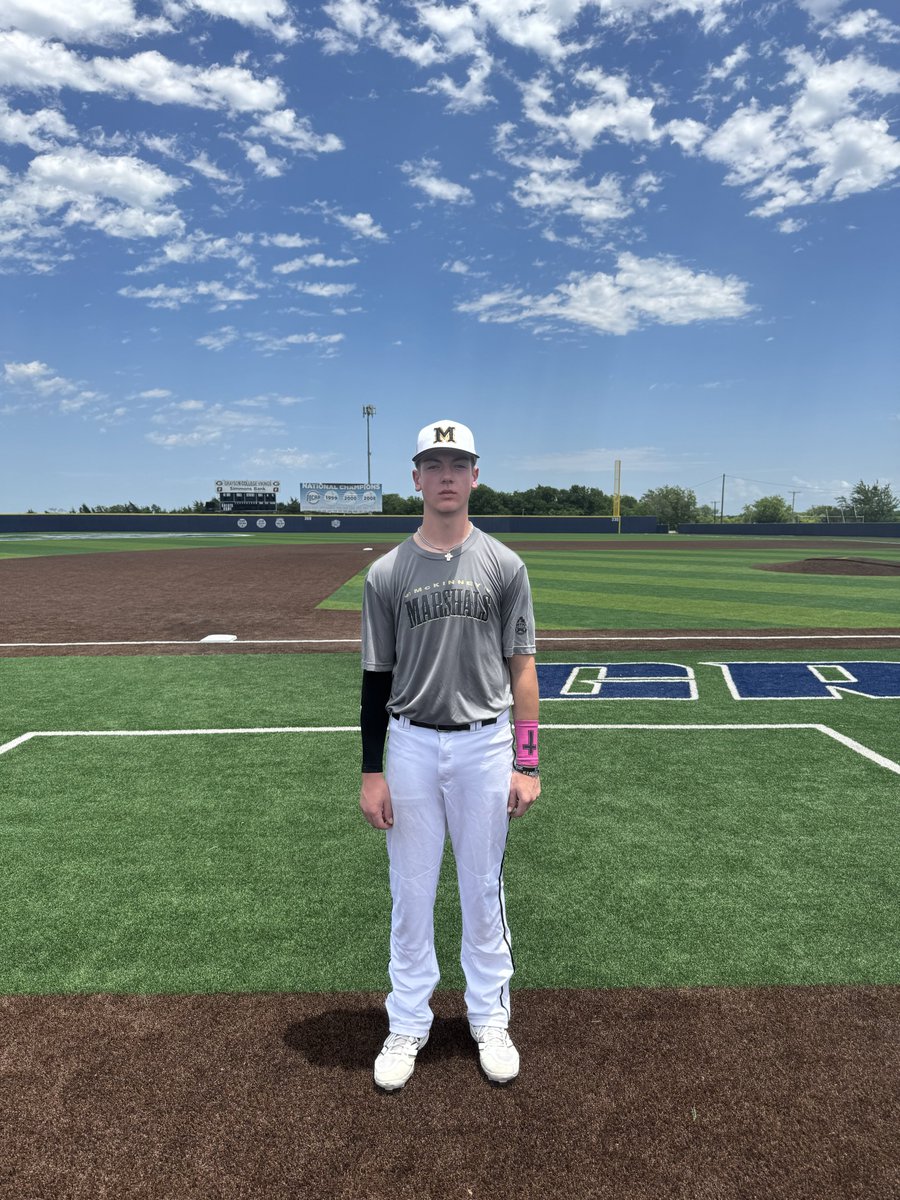 âFive Tool Texasâ (@fivetooltexas) on Twitter photo F: <a href="/McK_Marshals/">McKinney Marshals</a> 17U Gold 17, Texas Jaguars Upperclass 0
PoG: <a href="/DysonFarris/">Dyson Farris</a> 2-3, 3RBI, 2R
Pitcher: <a href="/ShaydenSM/">Shayden Schirm-Moolman</a> 3 IP, 5 K, 0 ER
Notables: Michael Thrailkill 2-3, 2RBI, 2R
Andrew Belanger 2-3, 2B, 2RBI, 2R F: <a href="/McK_Marshals/">McKinney Marshals</a> 17U Gold 17, Texas Jaguars Upperclass 0
PoG: <a href="/DysonFarris/">Dyson Farris</a> 2-3, 3RBI, 2R
Pitcher: <a href="/ShaydenSM/">Shayden Schirm-Moolman</a> 3 IP, 5 K, 0 ER
Notables: Michael Thrailkill 2-3, 2RBI, 2R
Andrew Belanger 2-3, 2B, 2RBI, 2R