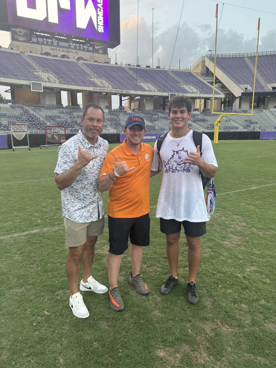 Dylan Brasher (@dylan_brasher28) on Twitter photo Had a great time at TCU today!! It was great to connect with <a href="/CoachSWUTEP/">Scotty Walden</a> <a href="/CoachKSigler/">Kelvin Sigler</a> and I can’t wait to be at UTEP June 21st!! Thank you <a href="/CoachKWils/">Coach Ken Wilson</a> <a href="/TCUCoachBook/">Josh Bookbinder</a> for the coaching and hospitality!
<a href="/TCUFootball/">TCU Football</a> <a href="/CoachButch_UTEP/">Brandon Butcher</a>
Results from testing 🔜
<a href="/CoachJones_Jr/">Coach Jones</a> Had a great time at TCU today!! It was great to connect with <a href="/CoachSWUTEP/">Scotty Walden</a> <a href="/CoachKSigler/">Kelvin Sigler</a> and I can’t wait to be at UTEP June 21st!! Thank you <a href="/CoachKWils/">Coach Ken Wilson</a> <a href="/TCUCoachBook/">Josh Bookbinder</a> for the coaching and hospitality!
<a href="/TCUFootball/">TCU Football</a> <a href="/CoachButch_UTEP/">Brandon Butcher</a>
Results from testing 🔜
<a href="/CoachJones_Jr/">Coach Jones</a>