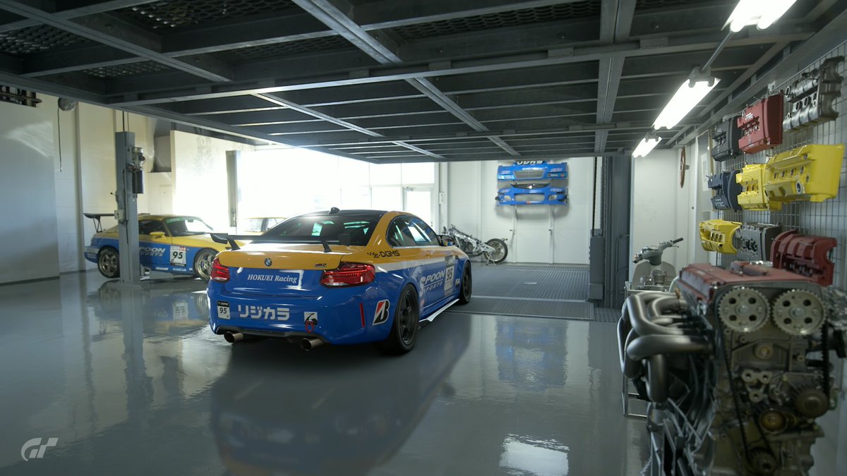 spoon_0117's tweet photo. 今日はe-DGMS 2025 Rd.1🏁
2025年度の開幕戦、優勝を飾りたいです👑
エンジンスワップ可能の今回、S55で挑みます🔧
よろしくお願いします！いいレースを！

【配信URL：20:20頃〜】
https://t.co/hyoTmbIqI8

#e_DGMS #eDGMS #GT7 #HOKUEIRacing https://t.co/KF3cSmx45U
