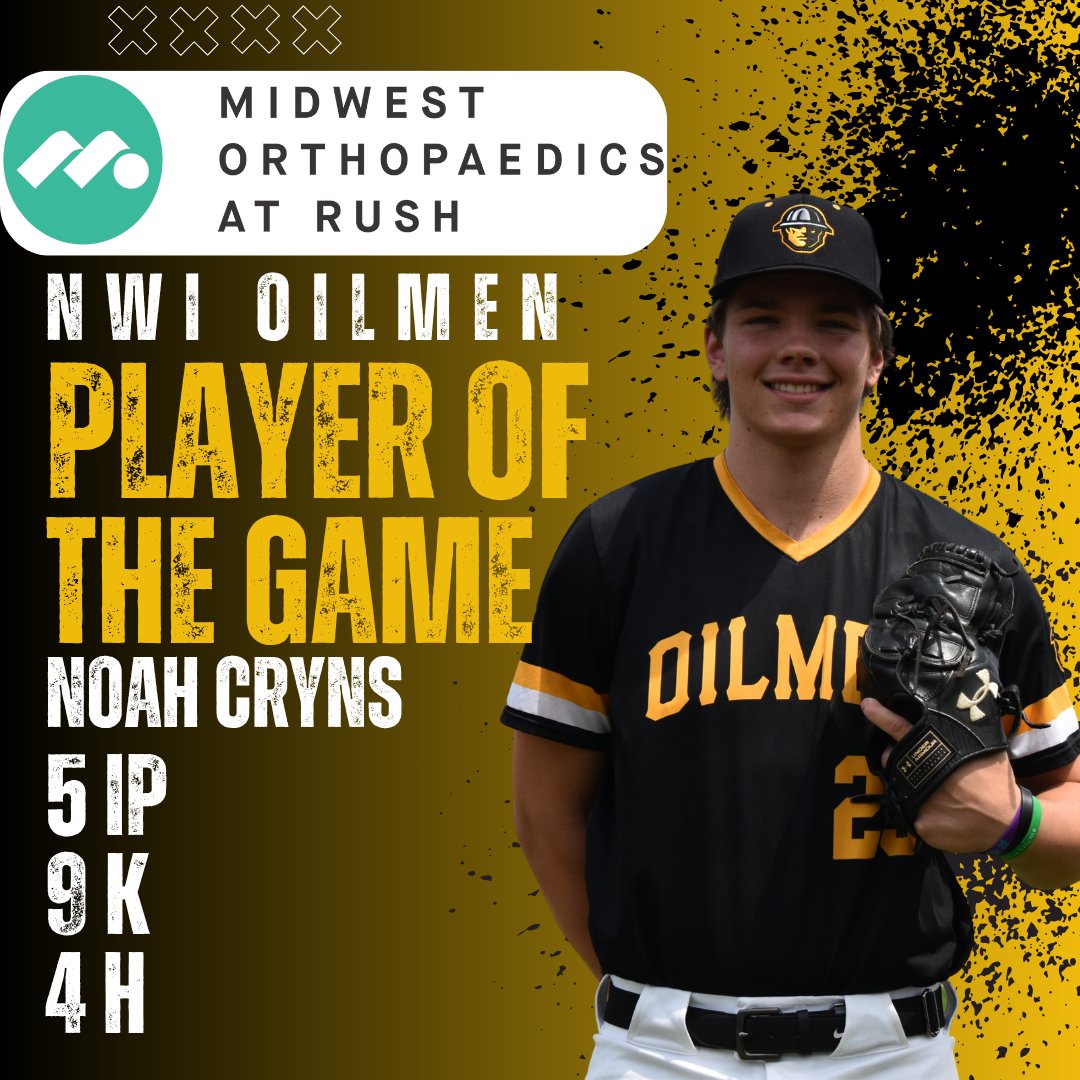 Today's player of the game is Noah Cryns!