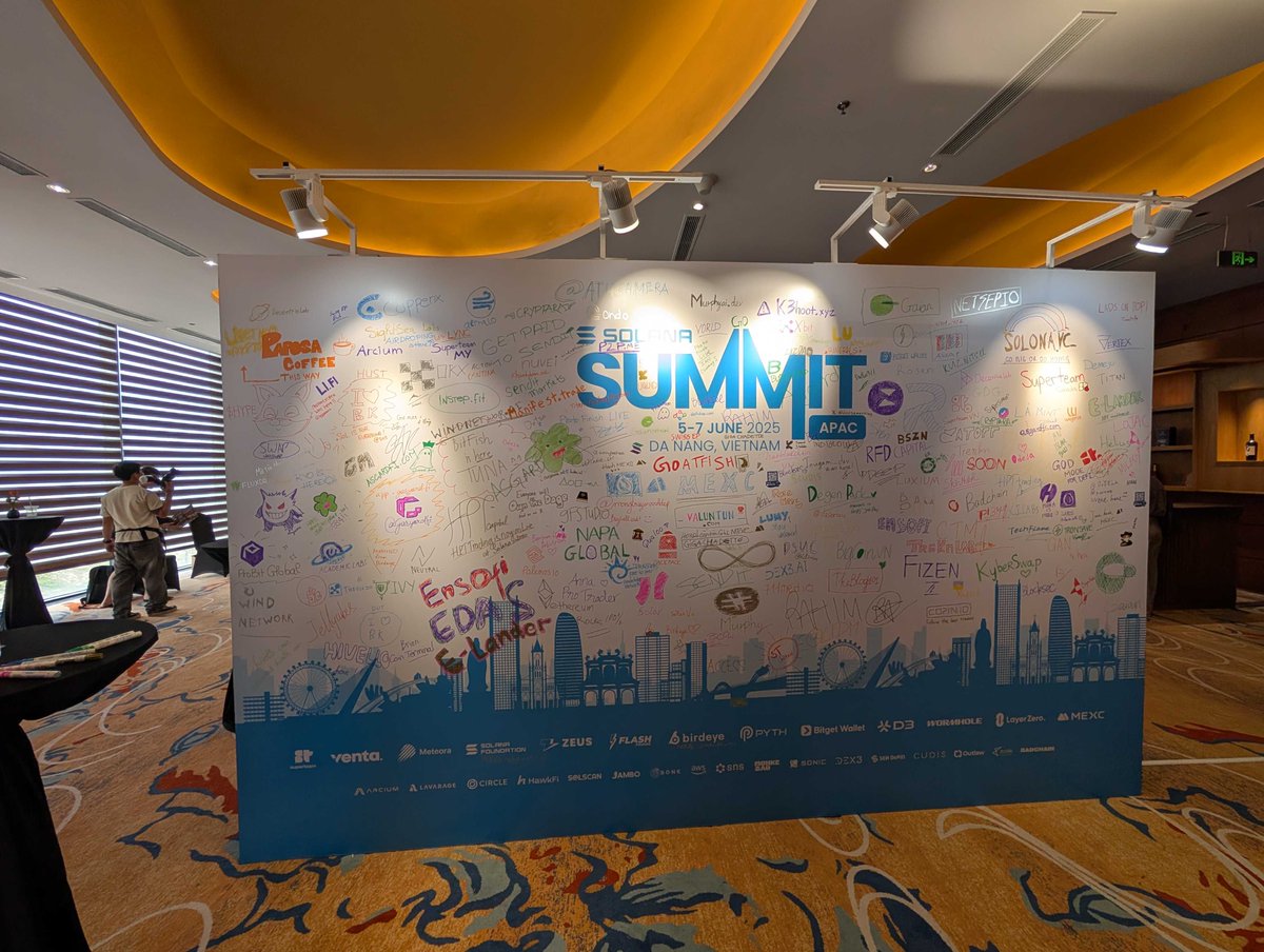 Blockwarp (@blockwarp_io) on Twitter photo ✅ That’s a wrap on <a href="/SolanaSummitOrg/">Solana Summit | APAC</a> 2025 🇻🇳
Blockwarp was there — in the crowd, in the convos, in the momentum.
3,000+ builders in Da Nang proved Vietnam’s not catching up — it’s leading.
From alpha to IRL links, one thing’s clear: This isn’t hype. It’s momentum 🚀 ✅ That’s a wrap on <a href="/SolanaSummitOrg/">Solana Summit | APAC</a> 2025 🇻🇳
Blockwarp was there — in the crowd, in the convos, in the momentum.
3,000+ builders in Da Nang proved Vietnam’s not catching up — it’s leading.
From alpha to IRL links, one thing’s clear: This isn’t hype. It’s momentum 🚀