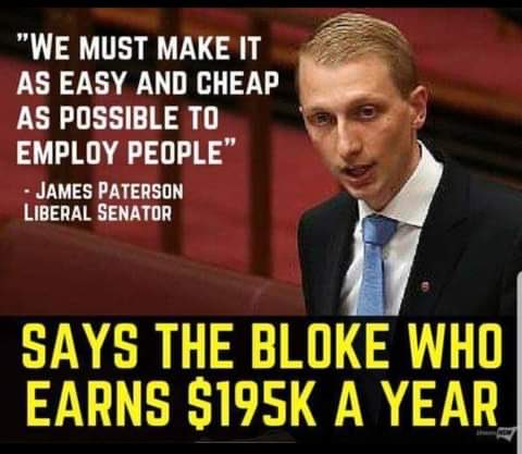 CaraMia200's tweet photo. @InsidersABC featured dull interview w/ completely irrelevant #IPAhack #Patterson.
With metronomic predictability, defence industry shill,droned on re: increasing #Defence budget.
Simultaneously,talked about the govt’s tax grabs.
Got that?
Spend more,tax less! Clown. #Insiders https://t.co/xLmlpdGsYD