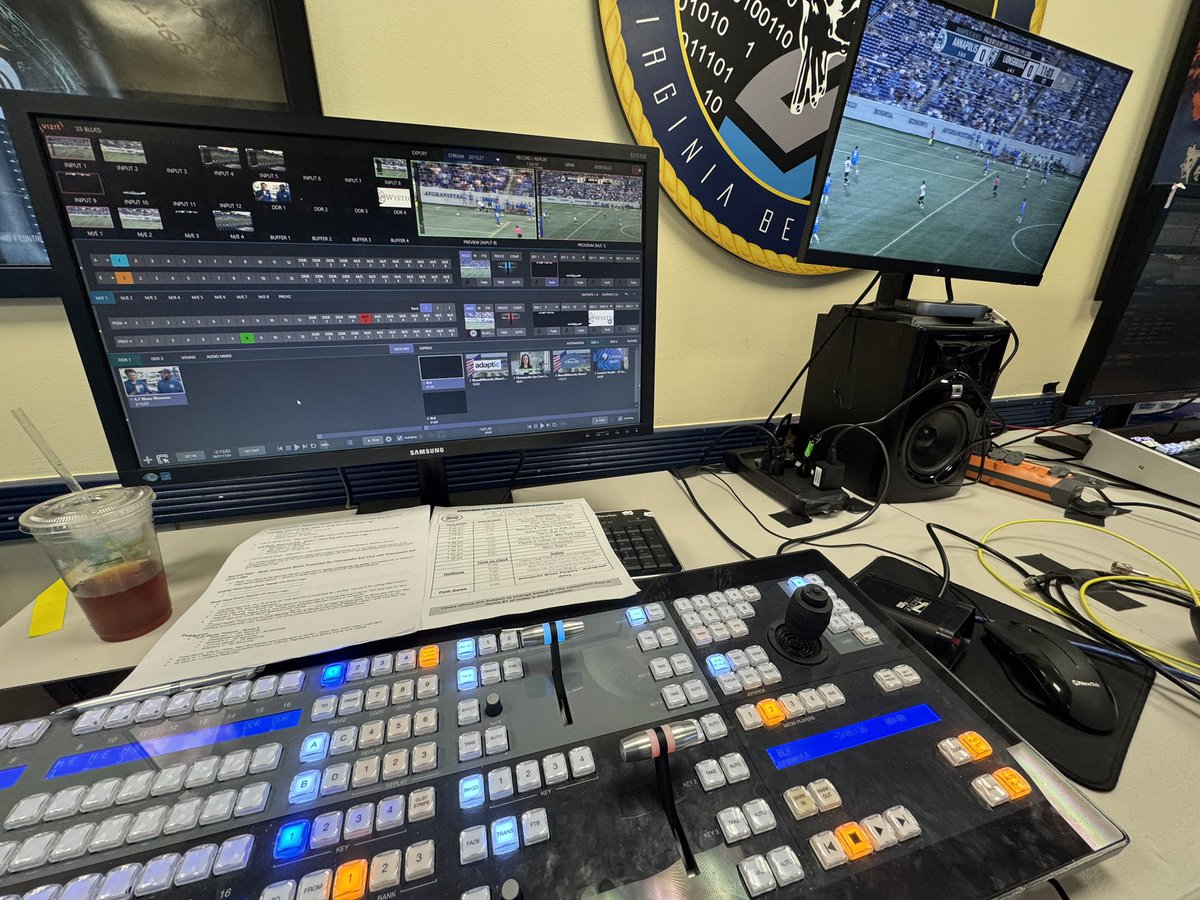 VideoHession's tweet image. Double-header day with Linacre Media directing @AnnapolisBlues on #NBCSportsEngine!