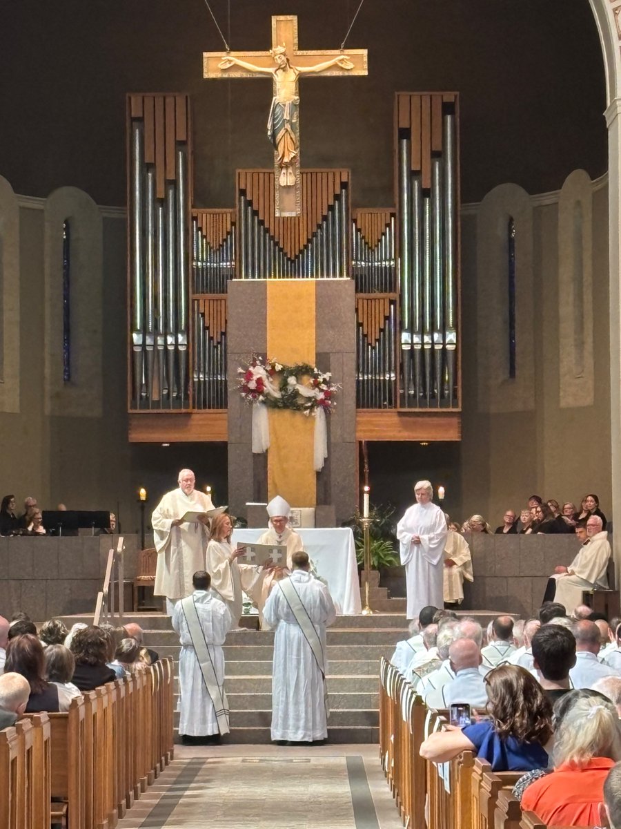 In my 40 years of teaching, I’ve had many remarkable students—but only one has been ordained a priest. What an honor to witness Fr. Joseph VanDenhueval’s Ordination to the presbyterate. A truly sacred and proud moment. #Ordination #FrJoseph <a href="/EducationMN/">Education Minnesota</a>